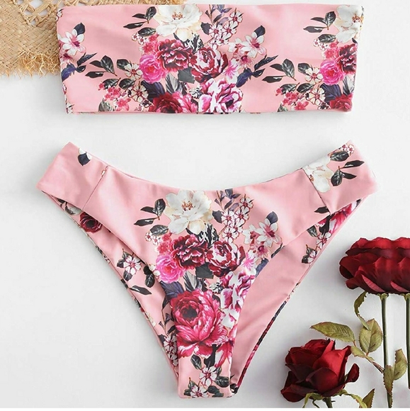 Women Strapless bikini set - Picture 4 of 8